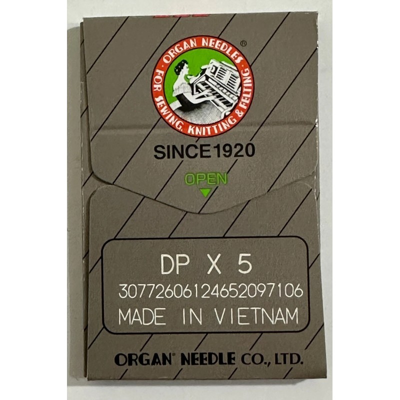 ORGAN 10 Organ Needles DP X 5 135/5 134R/1955 70/10