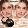 Pot Concealer, Shade 03 Warm Peach, Buildable Cream Coverage, 1
