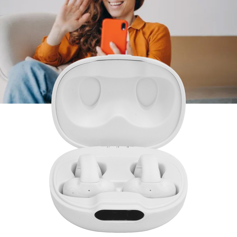 Ear Clip Bluetooth 5.4 Headphones Stereo IPX5 Waterproof Clip On