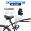 DocksLocks Bike Cable Lock Set, Coiled Security Cable with Key