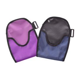 WEEOATAR Colostomy Bag Covers Stealth Belt Stoma Pouch, Adjustable, Washable, Reusable and Leak-Proof Shower Cover with Universal Opening for Men and Women (Purple & Dark Blue)