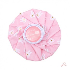 Character hot and cold compress bag pink 2ea