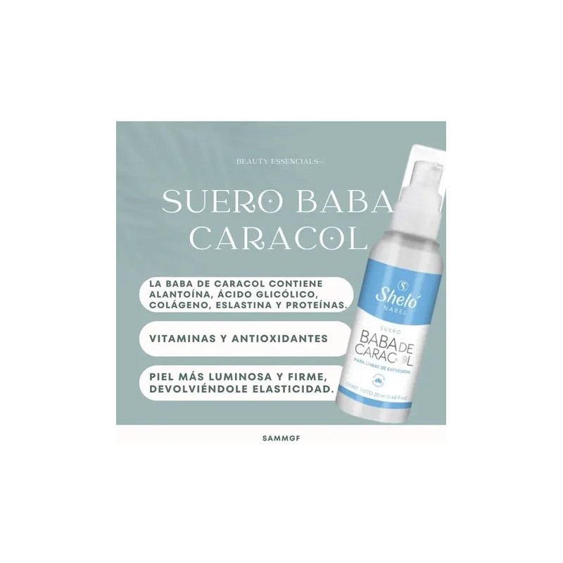 3 Suero + Crema Baba De Caracol Rejuvenecedor & Antiarrugas