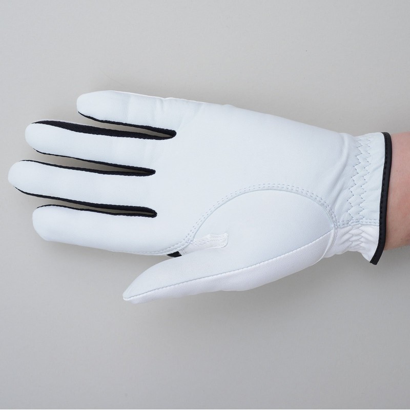 LEZAX U.S. Athletes USGL-5656 Tour Hybrid Gloves, Left Hand, White,
