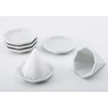 Kamidananosato Salt Set, Octagonal, Small Set with 5 Unglazed Octagonal