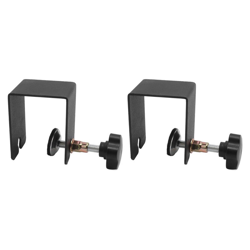 Set of 2 Drawer Front Mounting Clamps, Cabinet Front Hardware