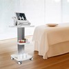 Mobile Salon Trolley Stand, Beauty Roller Cart with Three Shelf