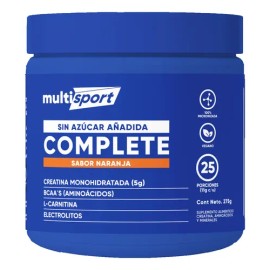 Creatina Multi Sport Complete 25 Serv Bcaa L Carnitina Naranja                                                                                        