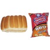New England Split-top Frankfurter Hot Dog Rolls (12 count) and Humpty Dumpty BBQ Chips (1 - 7oz bag)