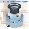 F100 Filter Replacement, Compatible with Instant AP100 Small Air Puri-fier,