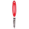Natural Home Molded Bamboo & Stainless Steel Peeler, Cherry Red