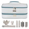 Travel Carrying Case for Shark Flexstyle Attachments Double Layer Hair