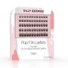 Silly George Pop-On Lashes - DIY 1-Step Pre-Glued Faux Eyelash