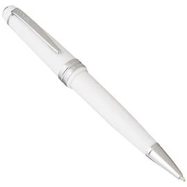 CROSS Bailey Light Polished White Resin Ballpoint Pen - Refillable Medium Ball Pen, Glossy White