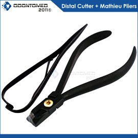 ODM Tc Distal End Cutter Black & Mathieu Plier Black Dental Orthodontic German Steel