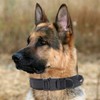 Tactical Dog Collar, Military Nylon Dog Collar Thick with Handle