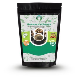 AYURVEDASHREE Triphala Powder 200 Gm | Combination of Amla, Haritaki & Bibhitaki | Non GMO | Vegan.