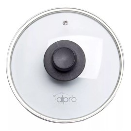 Alpro Tapa Cristal Templado Alpro Valvula Salida Vapor Cocina 26cm