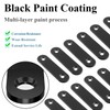 Wopanxye 24 Pack Straight Brackets for Wood Board, Plates Joining