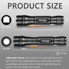KEENZO LED Torch Super Bright White Light Tactical Handheld Torches,