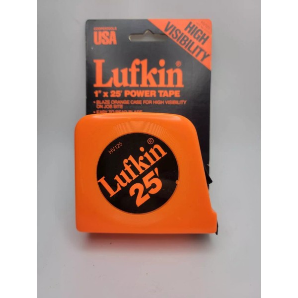 Lufkin 5 pack Lufkin Tape Measure Belt Clip Locking 25'