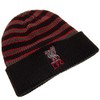 Liverpool Fc Winter Knitted Bobble Hat Beanie Grey Black Red