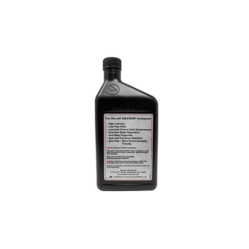 Original Hydraulic Fluid Snow Plow Oil 49311 Quart BottleF