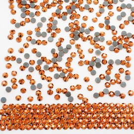 Genio Cristal Rose Gold SS10 Ultra Hotfix Rhinestones, 3600pcs Quality, Machine Washable Iron-On Rhinestones for Fashion and Accessories