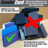 2 Pc Sponge Interface Pad set for Hand Block Sanders,