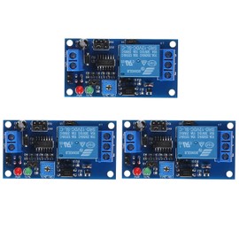 AITIAO 3Pcs DC 12V Delay Relay Module Electronics Delay Relay Turn On Off Switch Module with Timer Adjustment Potentiometer Delay Module LED Indicator