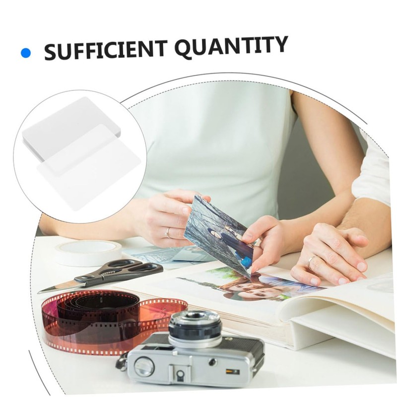 NUOBESTY 200sheets Laminating Pouches Photo Film for Id Cards Documents
