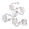 NOVICA Artisan Handmade Aluminum Ornament Garlands Angel Set of 3