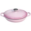 Flavehc Braiser Enameled Cast Iron Braiser 3 qt Braiser Pan