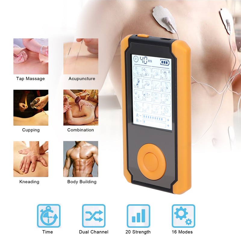 TENS Massager 16 Modes Dual Channel Digital Muscle Physiotherapy Massager