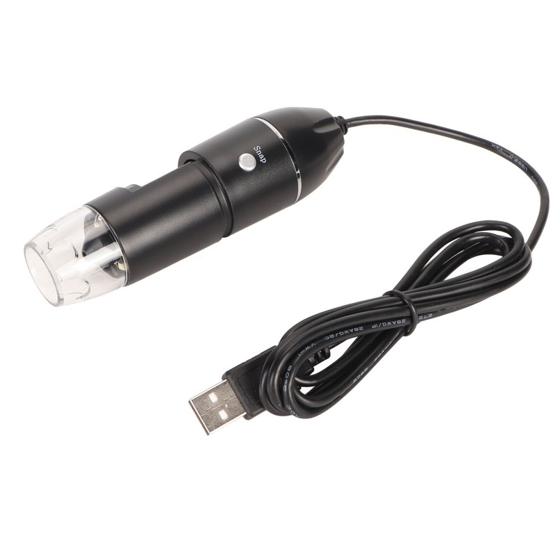 USB Type C Digital Microscope 50X to 1600X Microscope Camera