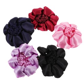 Ipetboom 5pcs Women Ponytail Hairnets Elastic Dancer Hairnets for Girls Hair Accessories Elastic Band for Hair Bun Holders