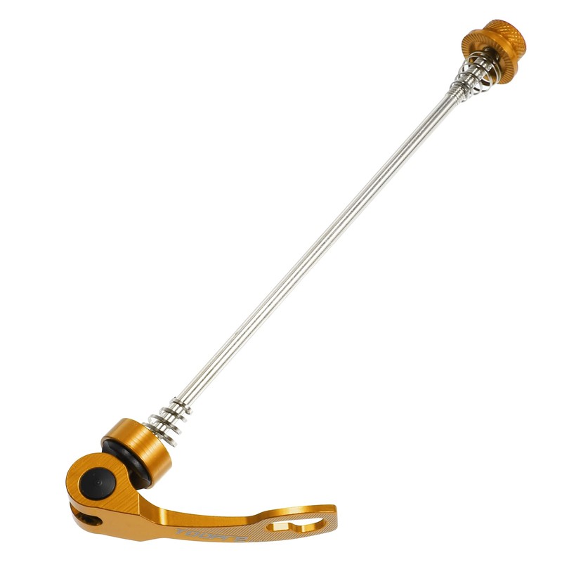 X AUTOHAUX 1 Pair Front Rear Bicycle Axle Skewers Quick