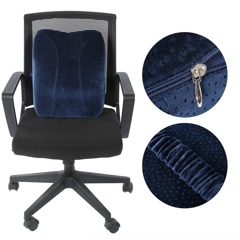 Lumbar Support Back Pillow Thickening Back Waist Support Cushion for