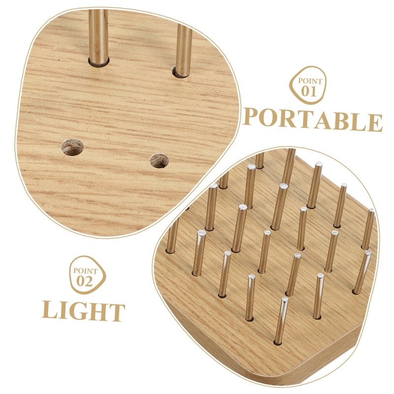 Healeved Healeved Pegboard for Finger Dexterity Training Hand Rehabilitation Board