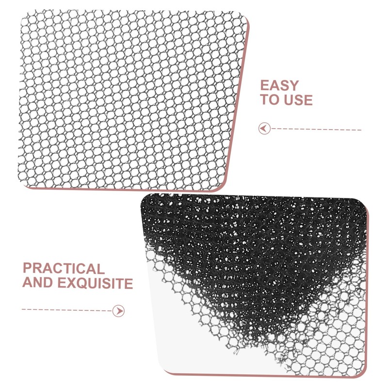 jojofuny 10pcs Mesh for Mask Eyes Waterproof Printable Cosplay Furry