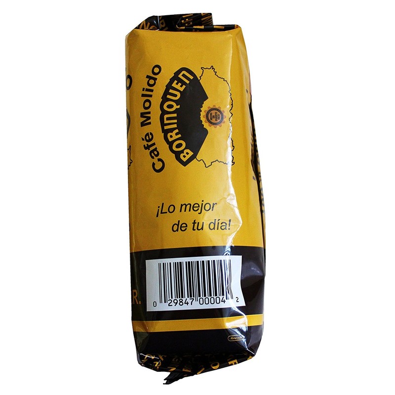 Cafe Molido Borinquen Pure Ground Coffee From Puerto Rico Mountains