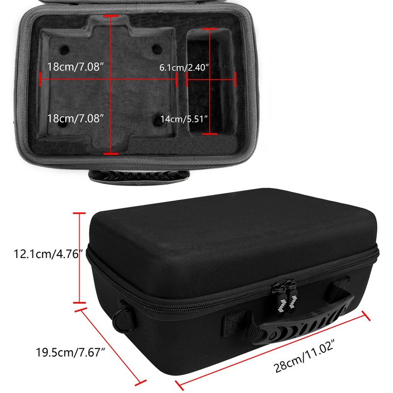 Musiin Vocal Performer Case Compatible with Boss VE-500 Vocal Effects,