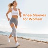 Mivoro Bamboo Knee Sleeve for Knee - One Pair Bamboo