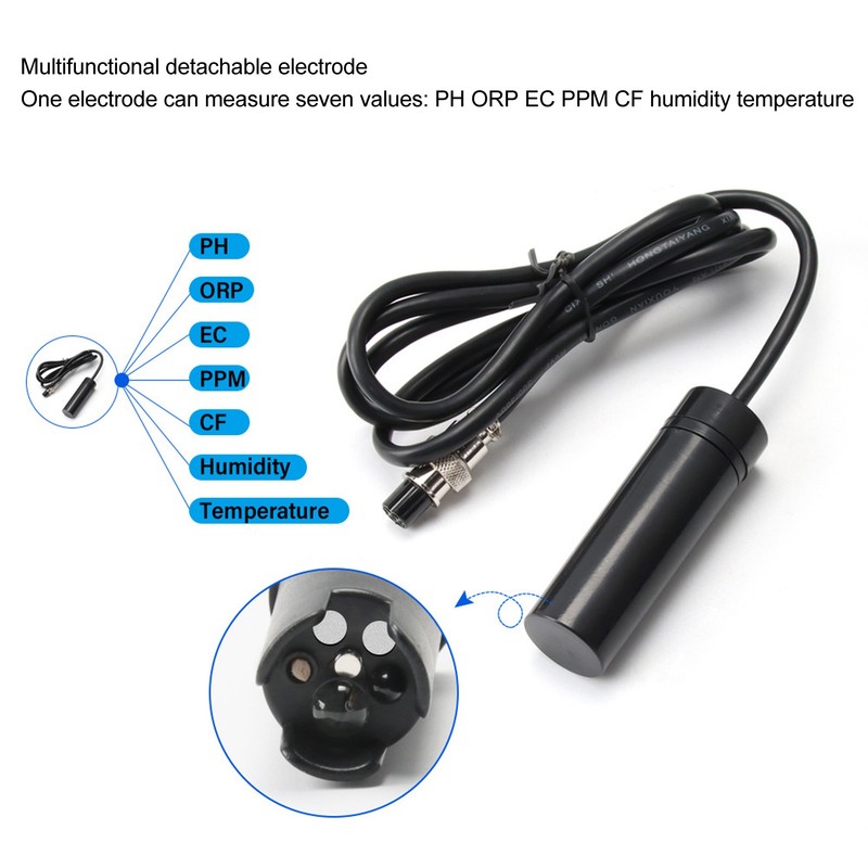 7 in 1 Water Quality Monitor Wifi for Tuya PH
