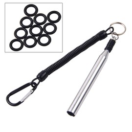 Wacky Rig Tool Wacky Worm O-Rings Fishing Rigging Worm Kits for Soft Stick Worm Baits Fishing Accessories Set, Wacky Orings 4&5 inches…