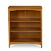 Shaker Style Bookcase - 36"H - Cherry Finish