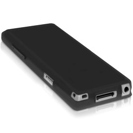 for Sony A15 Case,Silicone Skin Case Cover for Sony Walkman NWZ-A15 NWZ-A17 NW-A25 NW-A27 8GB 16GB 32GB & 64GB(Black)