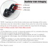 Generic Brands FEC - Base de poste plegable para scooter