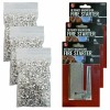SE (3) MAGNESIUM FIRE STARTERS BLOCK EMERGENCY FLINT SURVIVAL &