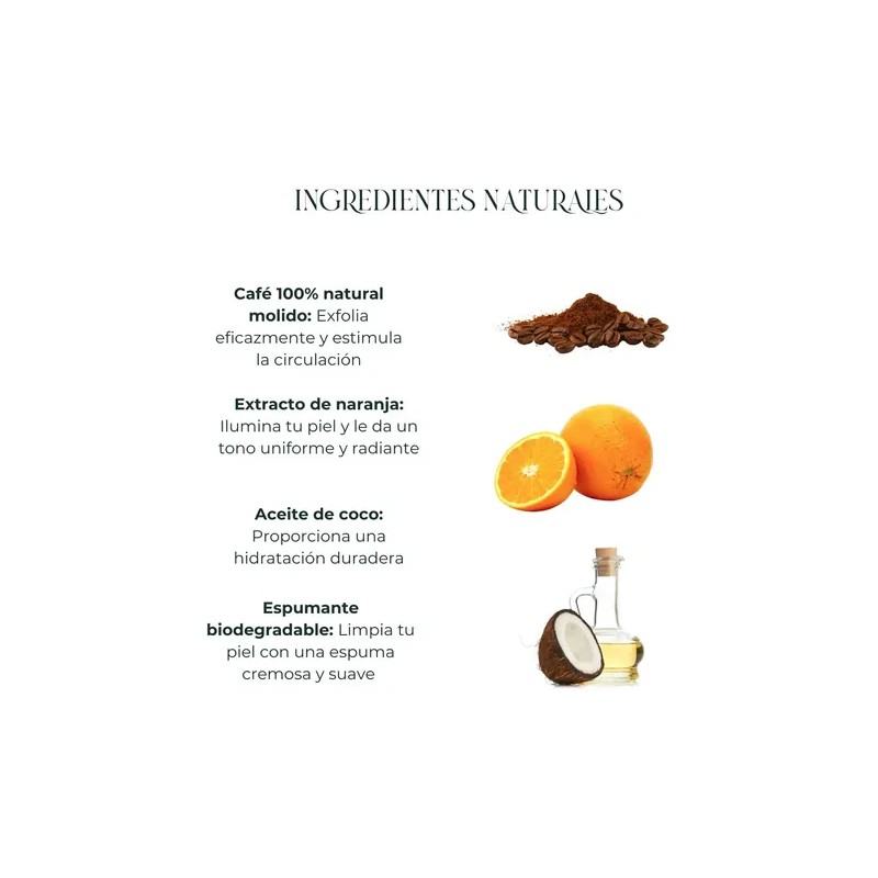 Jabón Exfoliante Y Reafirmante Café Y Naranja Apigreen 250g